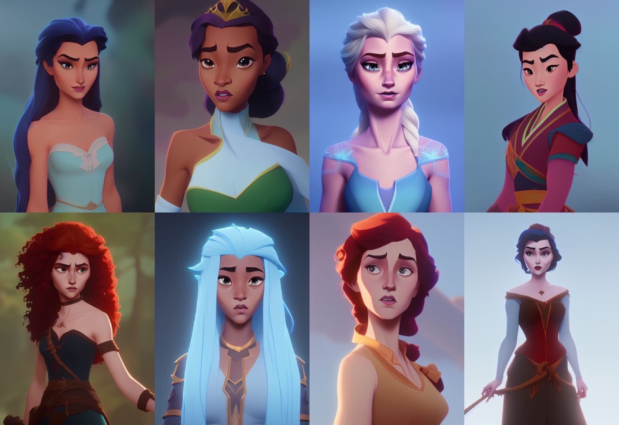 Arcane Diffusion sample image inspired by Netflix’s Arcane